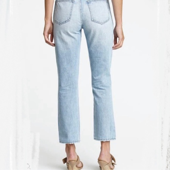 PISTOLA Keaton Buttontly High Waist Distressed Jeans
Morning Sky Blue Size 28 - Picture 2 of 9